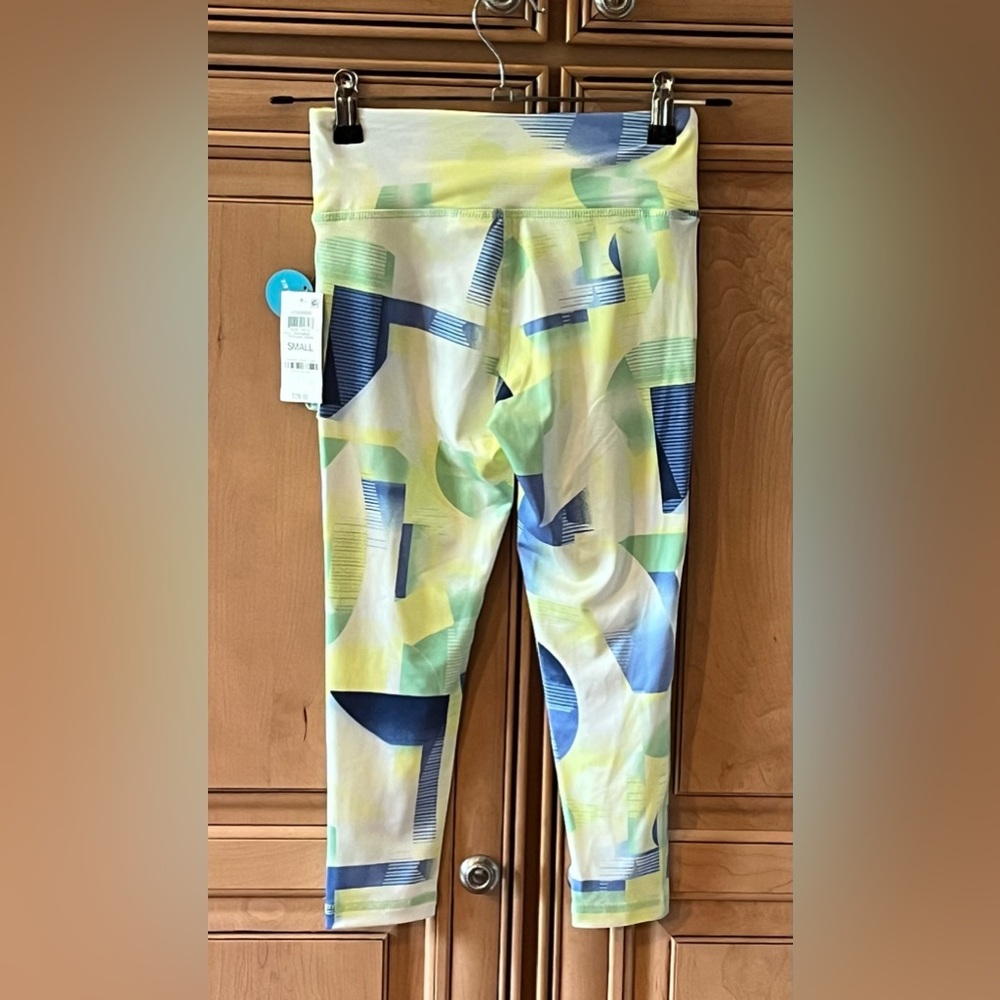 NWT Ideology Girls Geo Print 7/8 Leggings - Picture 4 of 7